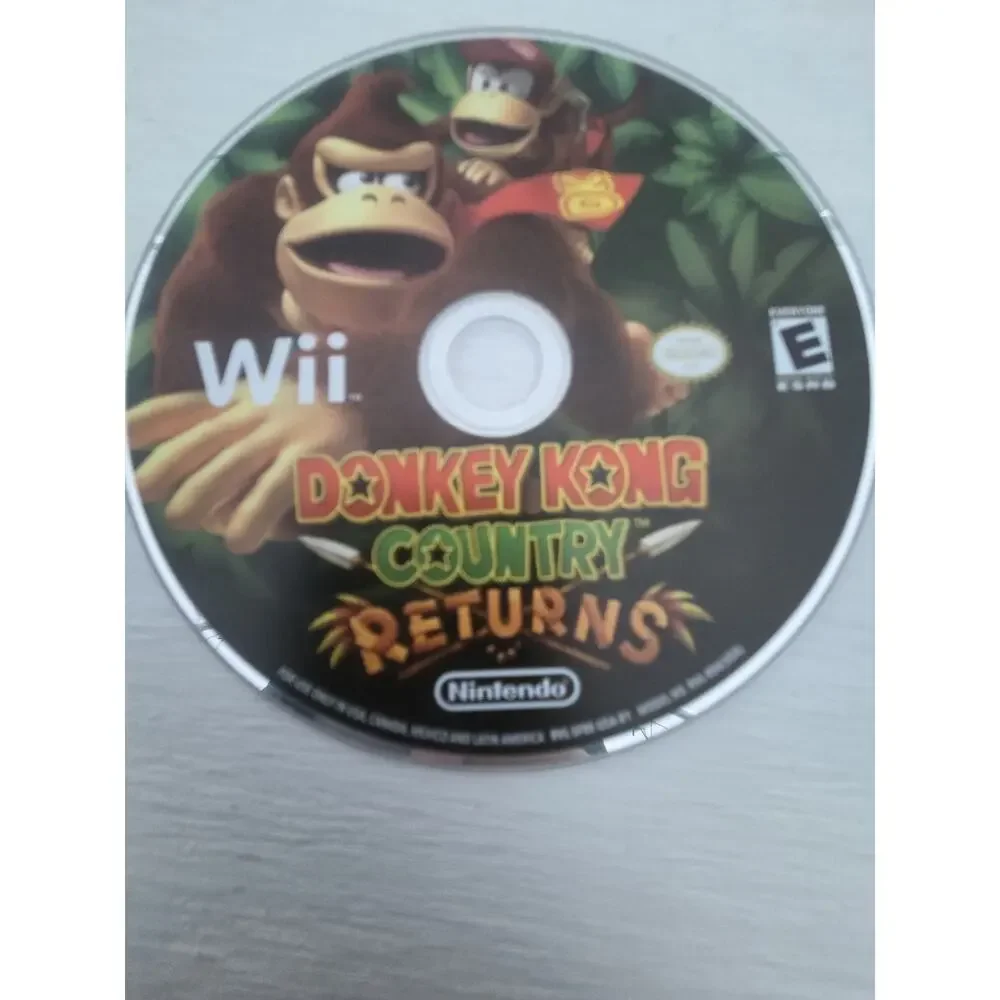 Nintendo Donkey Kong Country Returns (Nintendo Wii) Disc Only